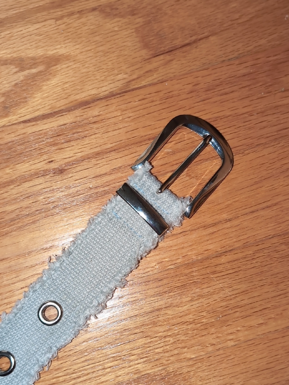 Canvas Women’s Belt in Light Blue